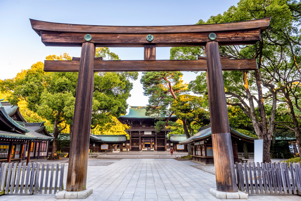 Meiji Jingu Shrine, Tokyo, Japan.