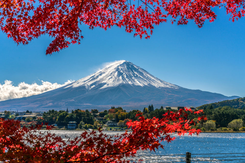 Mt Fuji, Japan.