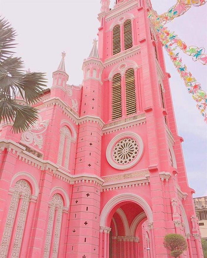 Tan Dinh Church, Ho Chi Minh City, Vietnam. @pinktherestaurant