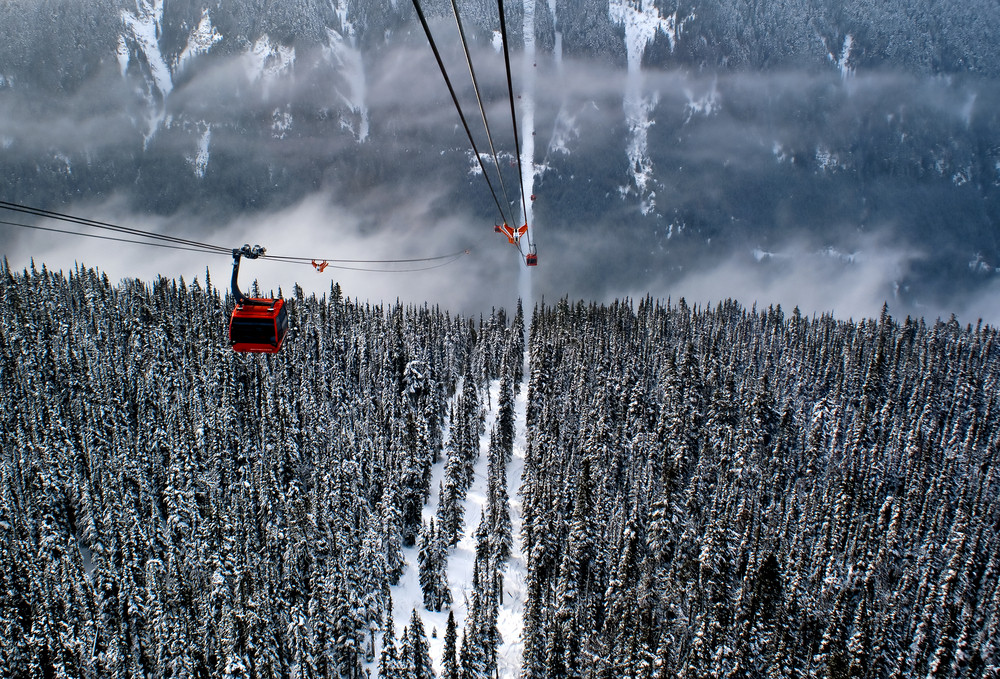 Whistler Blackcomb, Whistler, British Colombia, Canada. 