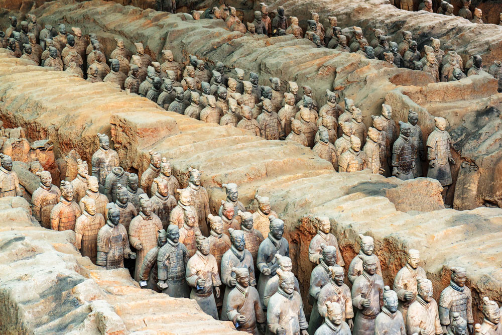 Museum of Terracotta Warriors, Xi'an, China. Efired / Shutterstock.com