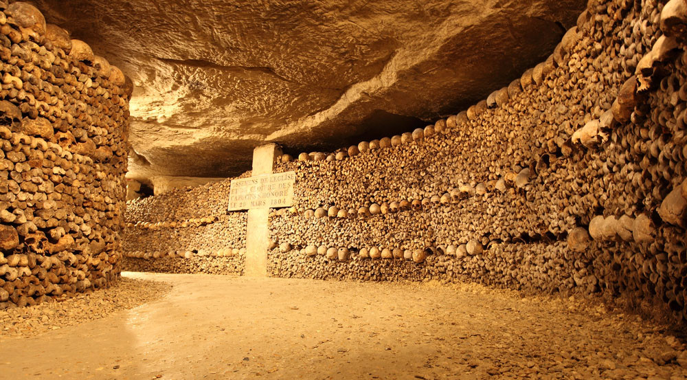 Paris Catacombs, Paris, France.