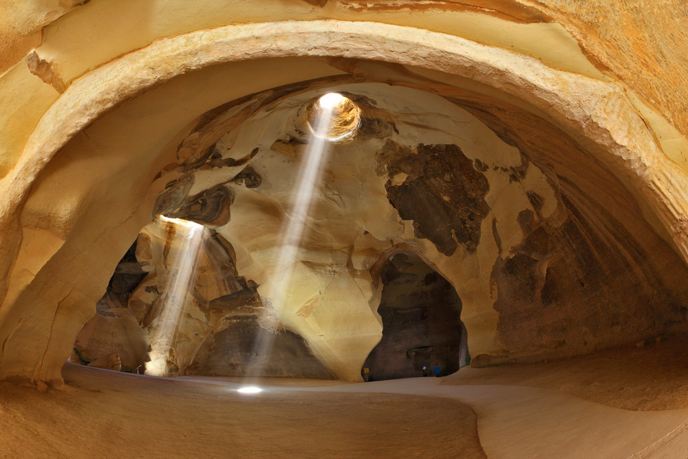 Bell Caves, Biet Kurven National Park, Israel.