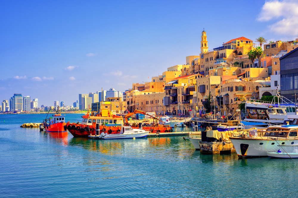 Jaffa Port, Old Jaffa, Israel. 