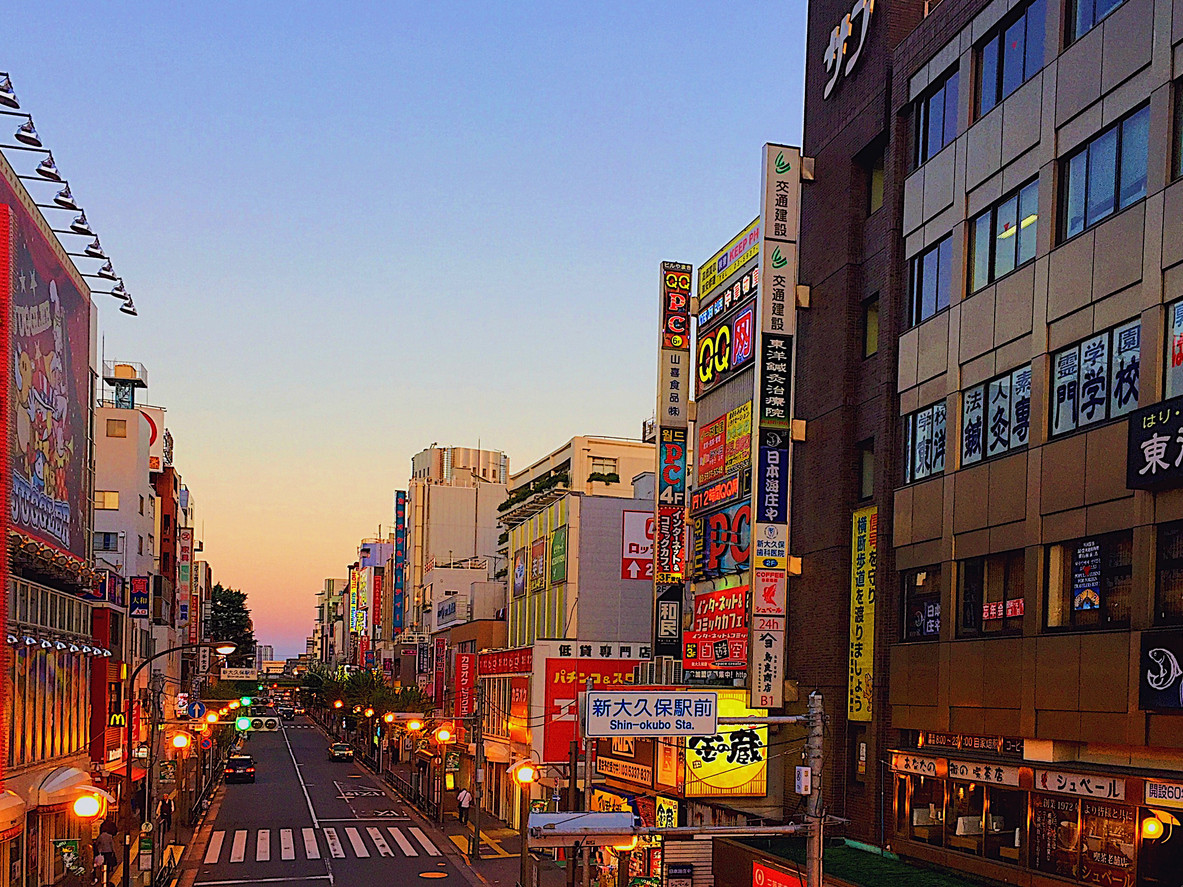 Shin-Okubo, Tokyo, Japan.