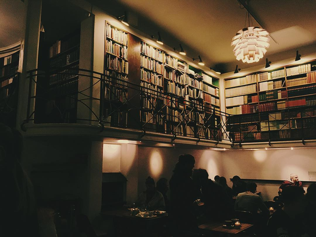 Paludan Bog & Café, Copenhagen, Denmark. instagram.com/caitlining5