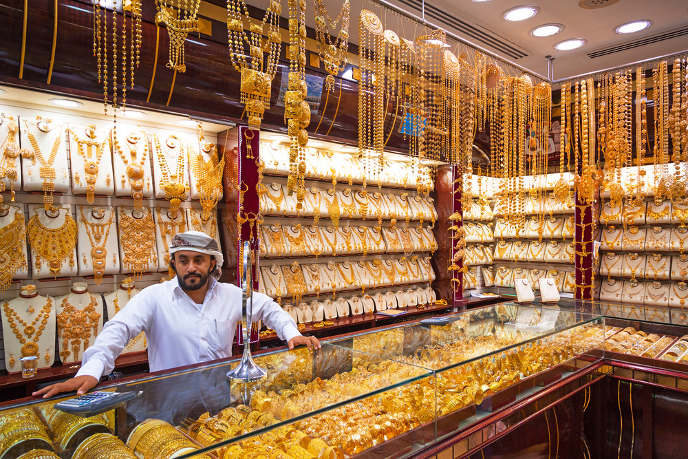 Gold Souk, Dubai, UAE. Patryk Kosmider / Shutterstock.com