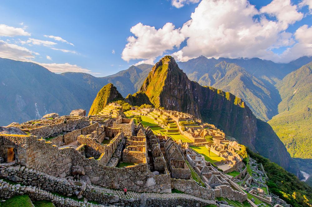 Huayna Picchu and Machu Picchu, Peru.