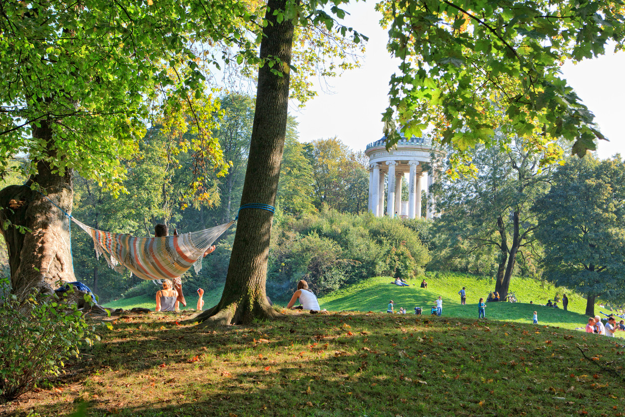 Englischer Garten, Munich, Germany.