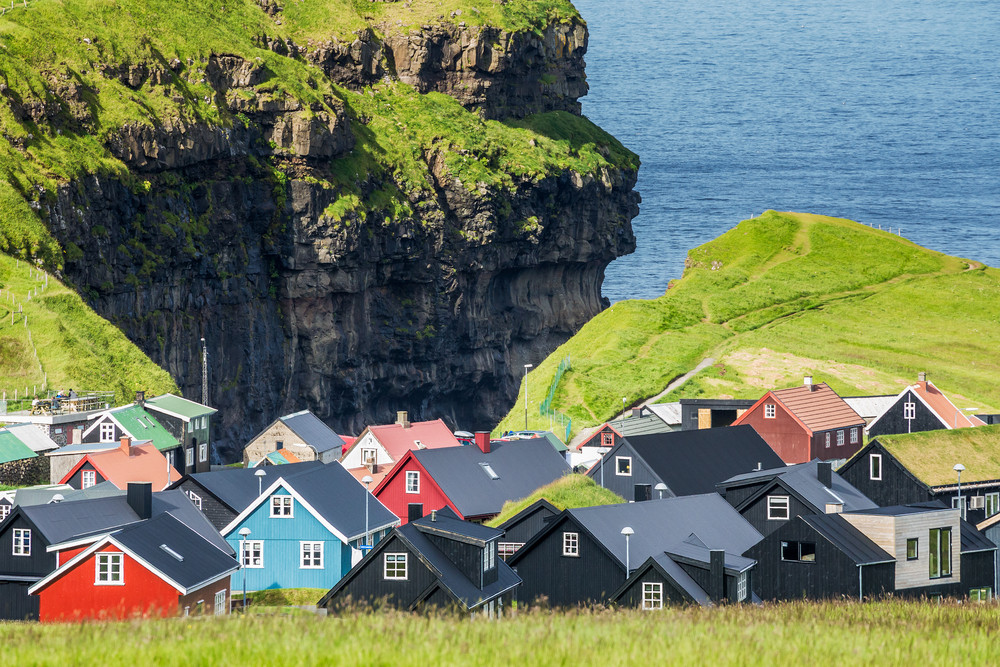 Gjogv, Faroe Islands, Denmark.