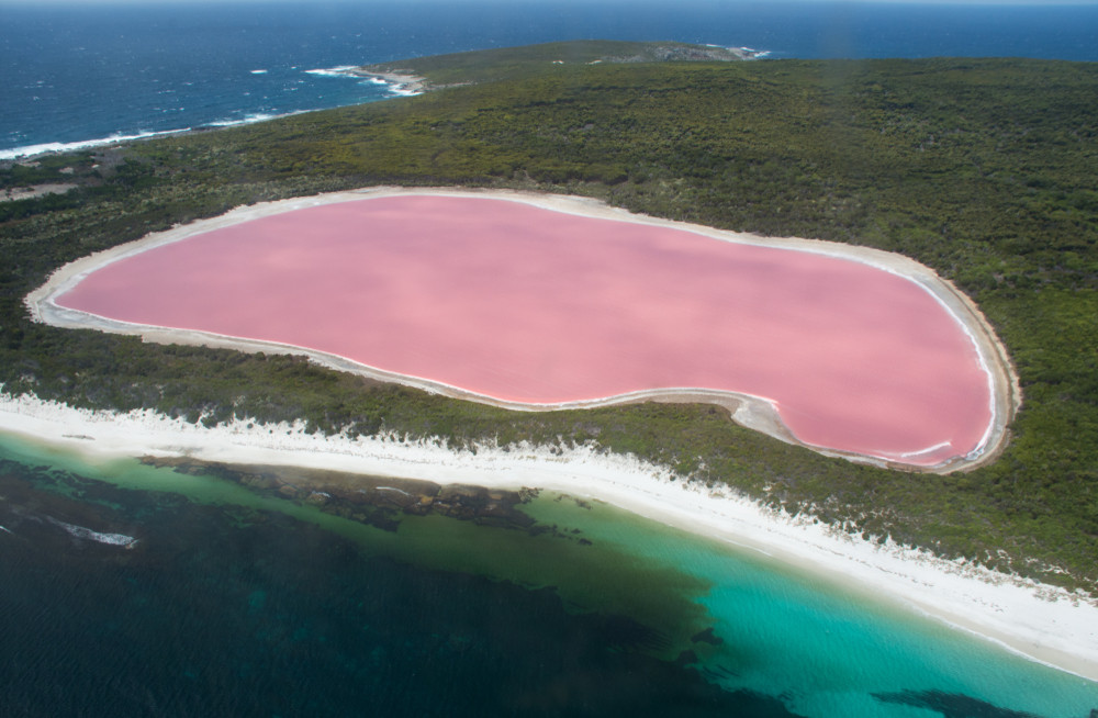 Lake Hillier, Western Australia.
