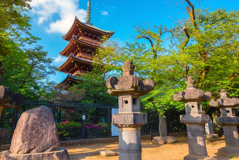 Kaneiji Temple, Tokyo, Japan.