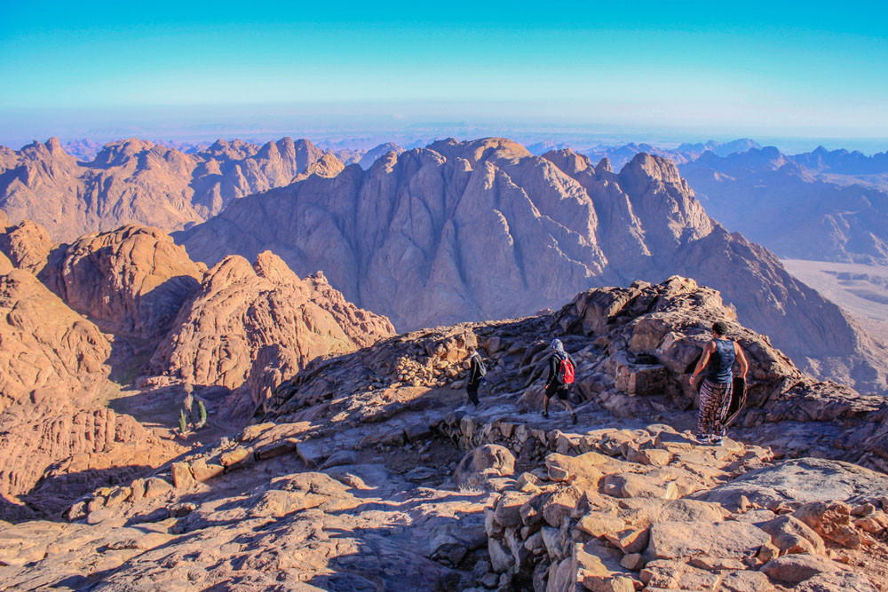 Descending, Mount Sinai, Egypt. 