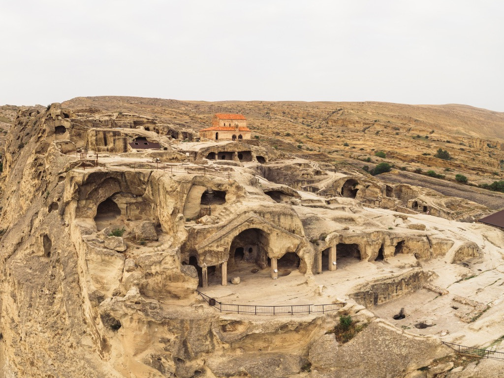 Antique cave city, Uplistsikhe, Georgia.