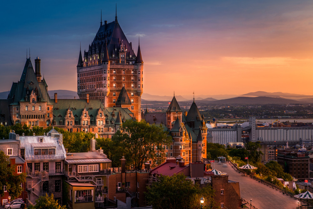 Dufferin Terrace, Québec City, Canada. 