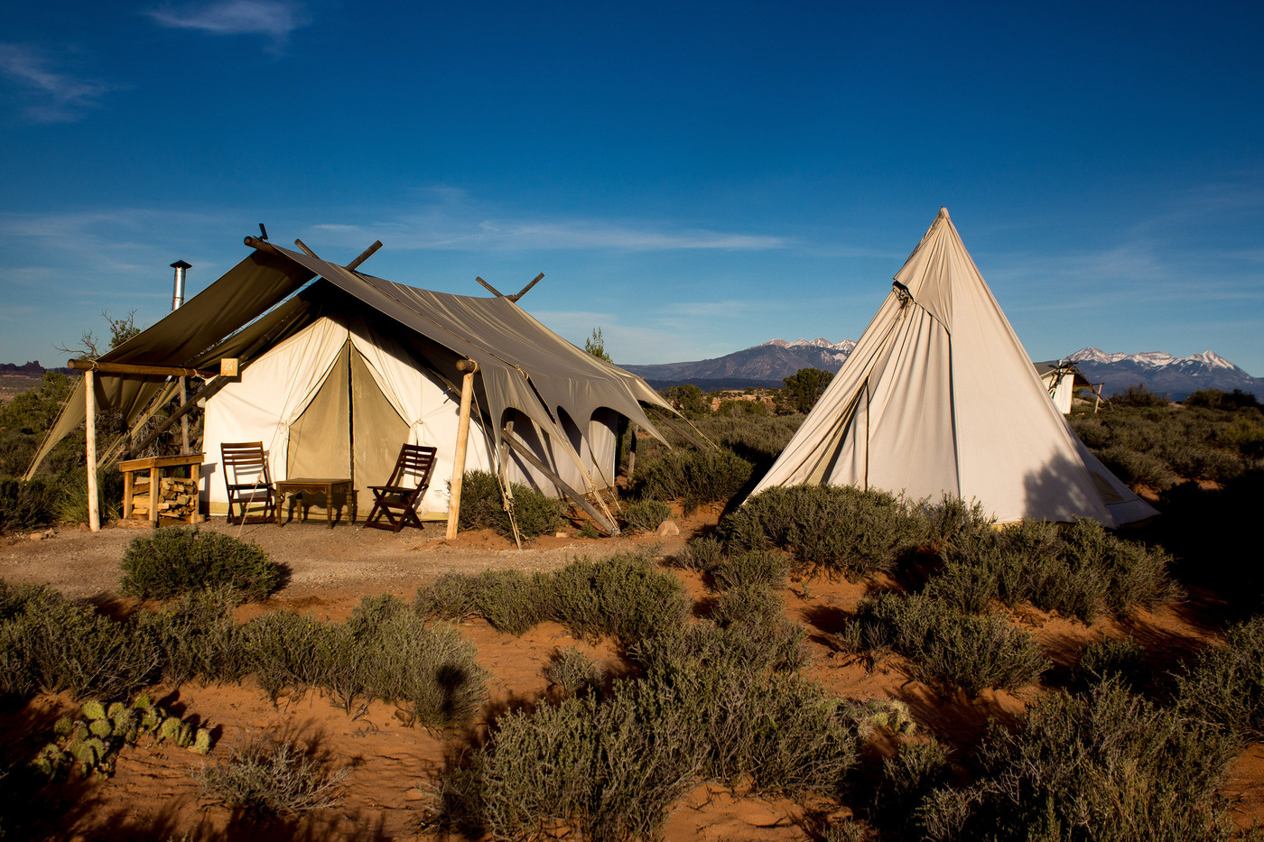 Under Canvas Moab, Moab, Utah. Photo by James LeBaron