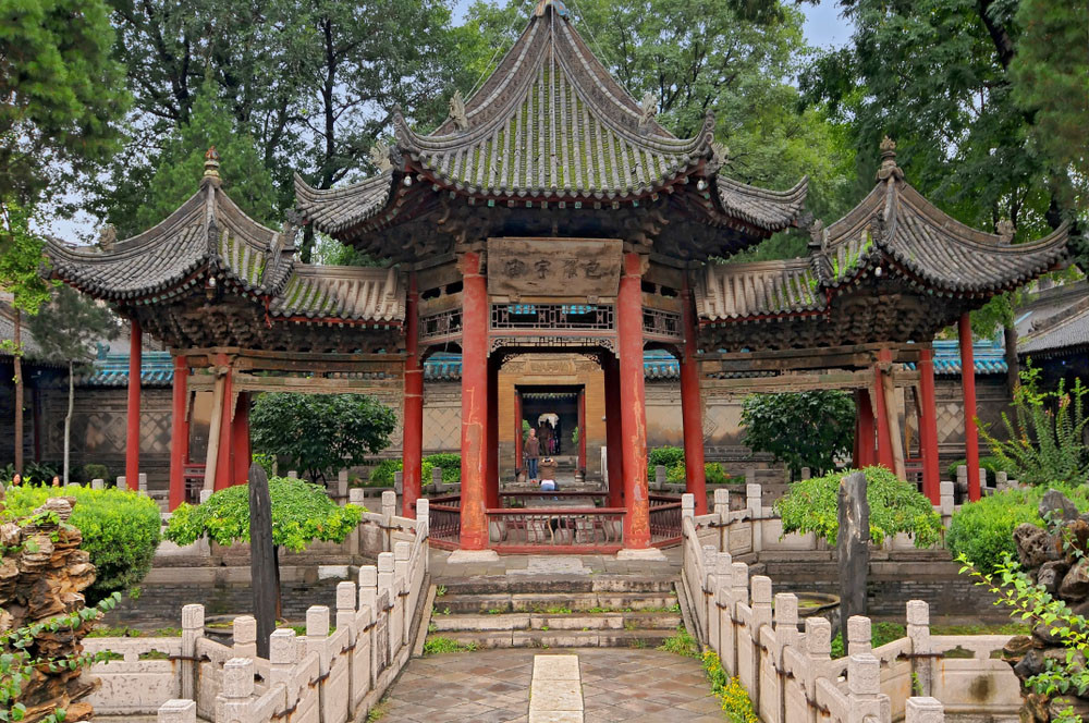 The Great Mosque, Muslim Quarter, Xi'an, China.