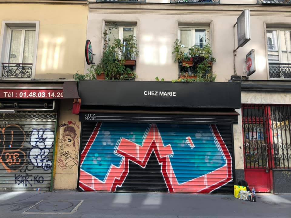 Chez Marie, Paris, France. facebook.com/pg/ChezMarieBar/