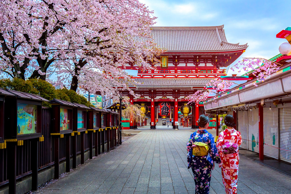 Sensoji Temple, Tokyo, Japan.