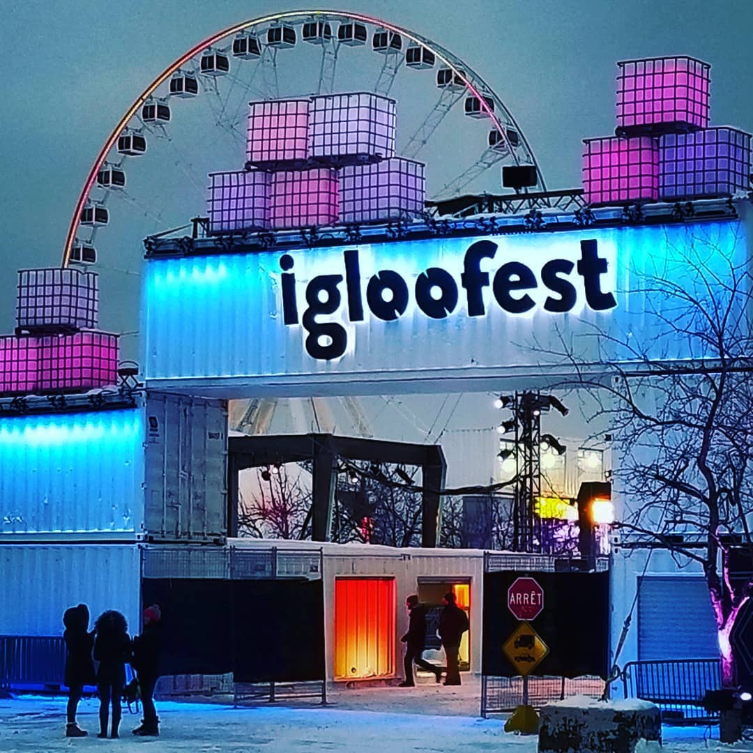 Igloofest, Montréal, Quebec, Canada. instagram.com/ohyesitschad